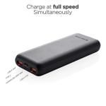 Urban Vitamin Pasadena 20.000mAh 18W PD Powerbank Schwarz