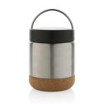 XD Collection Savory Lebensmittelflasche aus RCS recycelt. Stainless-Steel Silber