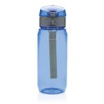 XD Collection Yide RCS Recycled PET leakproof lockable waterbottle 600ml Aztec blue