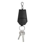 Swiss Peak SP Tula RCS certified recycled PU key holder and pen set Black