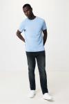 Iqoniq Brett recycled cotton t-shirt, skyblue Skyblue | XXS