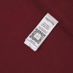 Iqoniq Yosemite Piqué-Poloshirt aus recycelter Baumwolle, Burgunderrot Burgunderrot | XS