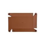 VINGA Timo PU RCS RPET tray Brown