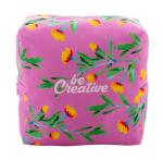 CreaBeauty Square L custom cosmetic bag White