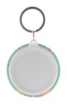 KeyBadge RPET Maxi pin button keyring White