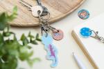 ColoShop Eco trolley coin keyring Nature