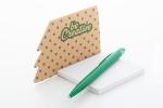 CreaStick Xmas Eco custom sticky notepad, Christmas tree Nature