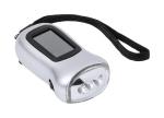 Rogla dual powered flashlight Silver