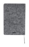 Wilko RPET notebook Convoy grey