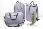 Refelt Roll RPET-Filz-Rucksack Grau