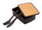 Rebento Lunchbox, natur Natur,schwarz