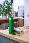 Ralusip recycled aluminium bottle Green