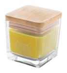 Cubama candle, lemon Yellow