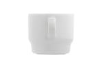 Cup & saucer square Satellite 180ml White