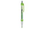 Banner-pen, grip transparent Transparent green