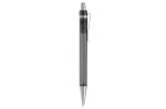 Ball pen Antarctica metal clip Transparent black