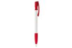 Nash ball pen rubber grip hardcolour White/red