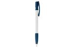 Nash ball pen rubber grip hardcolour White/blue