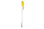 Nash ball pen metal tip hardcolour White/yellow