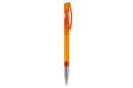 Nash ball pen metal tip transparent Transparent orange