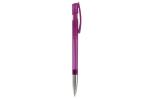 Nash ball pen metal tip transparent Transparent purple