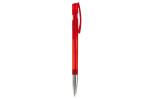 Nash ball pen metal tip transparent Transparent red