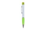 Ball pen Hawaii with tri-colour highlighter White/green