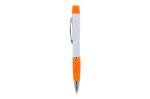 Ball pen Hawaii with tri-colour highlighter Orange/white