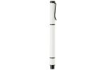 Ball pen with textmarker 2-in-1 White