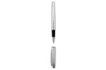 Ball pen and rollerball set Dallas in gift box Silver