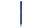 Pen set 2 stripes barrel metal Dark blue