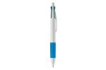 Ball pen 4 colours Blue/white