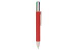 4-color Ball pen paper Red