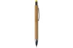 Ball pen New York bamboo with stylus Yellow