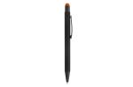 Ball pen New York stylus metal Black orange