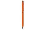 Slim stylus rubberised Orange