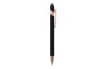 Ball pen Paris Deluxe Metal Rubberised Black