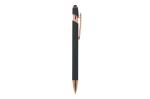 Ball pen Paris Deluxe Metal Rubberised Convoy grey