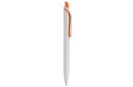 Ball pen Click Shadow Made in Germany Orange/white