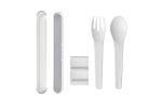 Lunch cutlery in box White