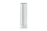 Powerbank Transparent 2200mAh, weiss Weiss,transparent