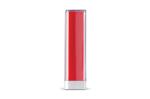 Powerbank transparent 2.200mAh Transparent red