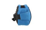 Crossbody bag R-PET with drawcord Aztec blue