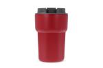 T-ceramic thermo mug with lid Zambezi 350ml Dark red