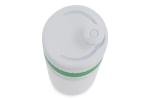 Sports bottle with edge 750ml White/green