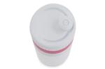 Sports bottle with edge 750ml Pink/white