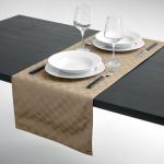 SPICE Table runner in polyester Khaki