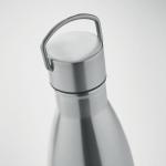 MANOA Double wall bottle 500 ml Flat silver