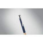 SPARTA Push button aluminium pen Aztec blue