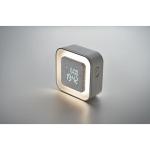 LUCE Recycled ABS/RPET alarm clock White